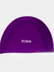 Фиолетовый шапочка для плавания RONIN тканевая