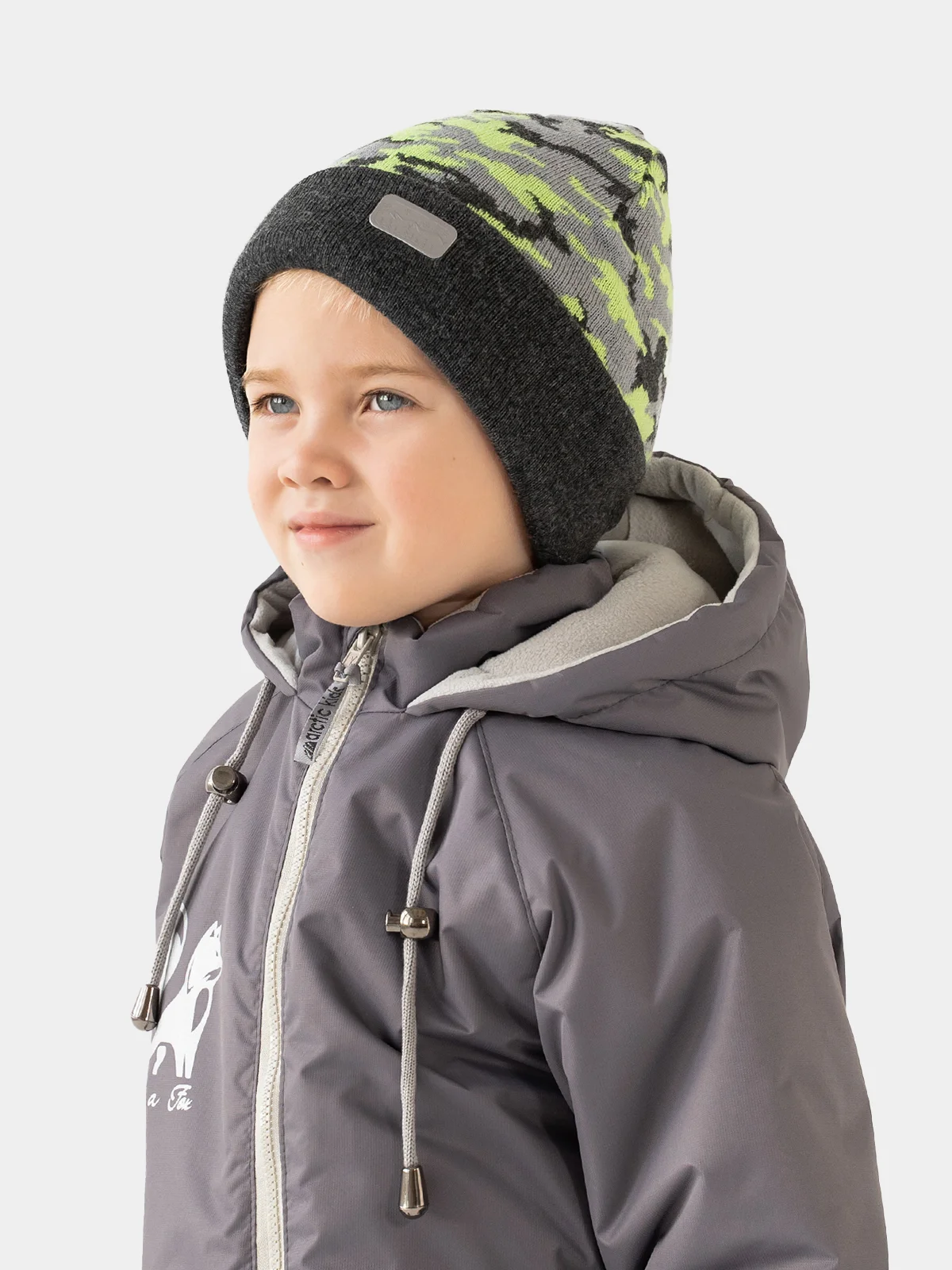 Розовый шапка детская Arctic kids