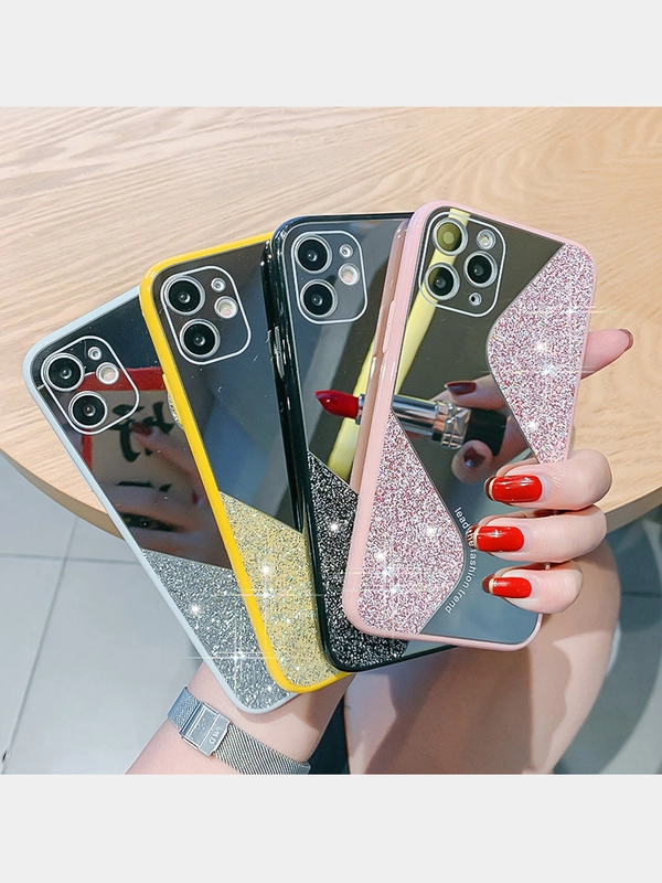 Чехол для iPhone 11 "Змейка" с зеркалом