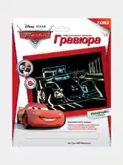 Гравюра с эффектом серебра "Disney. Тачки. Франческо", 23,5*17,5 см