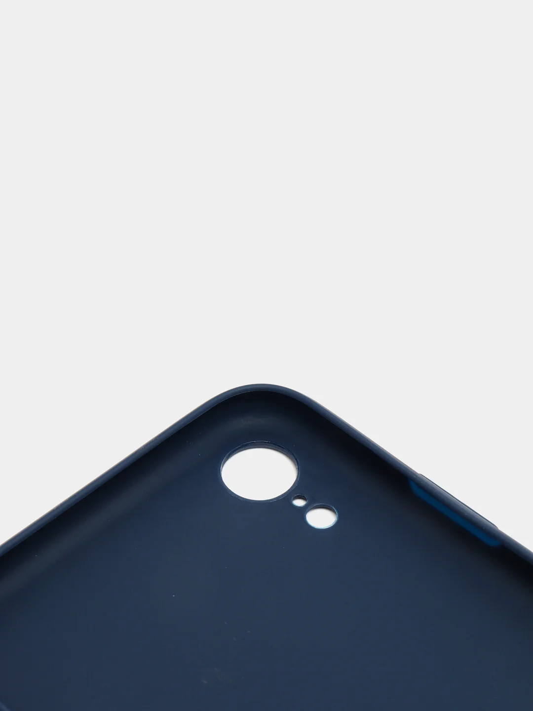 Темно-синий чехол для iPhone 5s, 6, 7, 8 Plus, SE 20, X, XS, XR, 11 Pro Max, 12 Mini, 13, силиконовый