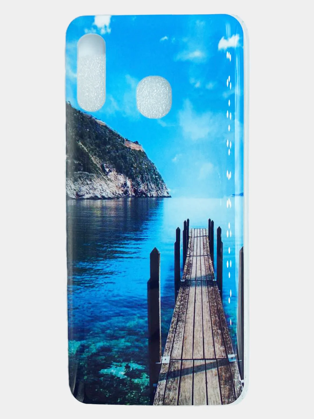 Белый чехол для Samsung A01, A30/A20, A20S, M30S/M21, A50, A51, рисунок