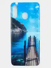 Белый чехол для Samsung A01, A30/A20, A20S, M30S/M21, A50, A51, рисунок