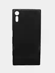 Черный чехол-накладка на Sony Xperia XZ