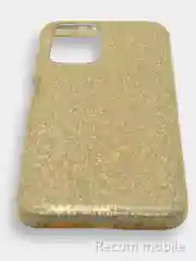 Золотой чехол блестящий Samsung Galaxy A02, A12, M12, накладка c блёстками Самсунг А02, А12, М12