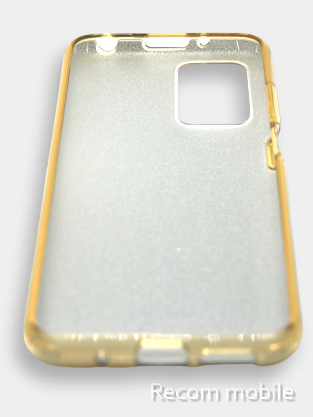 Золотой чехол блестящий Samsung Galaxy A02, A12, M12, накладка c блёстками Самсунг А02, А12, М12