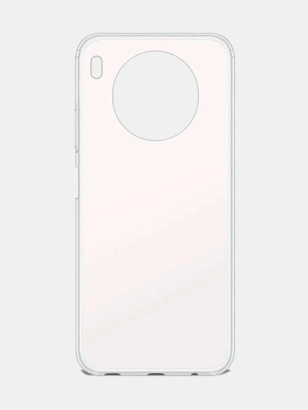 Чехол для Honor 50 / Honor 50 Lite / Honor X8 прозрачный, 1 мм, силиконовый