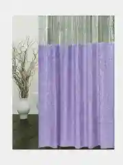 Шторка для ванной с кольцами 180x180 см "Однотонная"