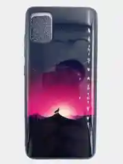 Лавандовый чехол для Samsung M30S / M21, A50, A51, A31 с рисунком