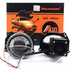 Светодиодные Bi-LED линзы Aozoom A10, автомобильные, 2 штуки