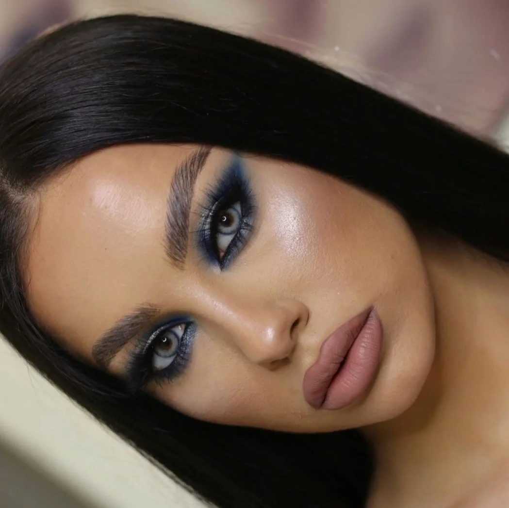 Цветные линзы голубые Pro Blue