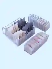 Белый органайзер для белья комплект 3 шт