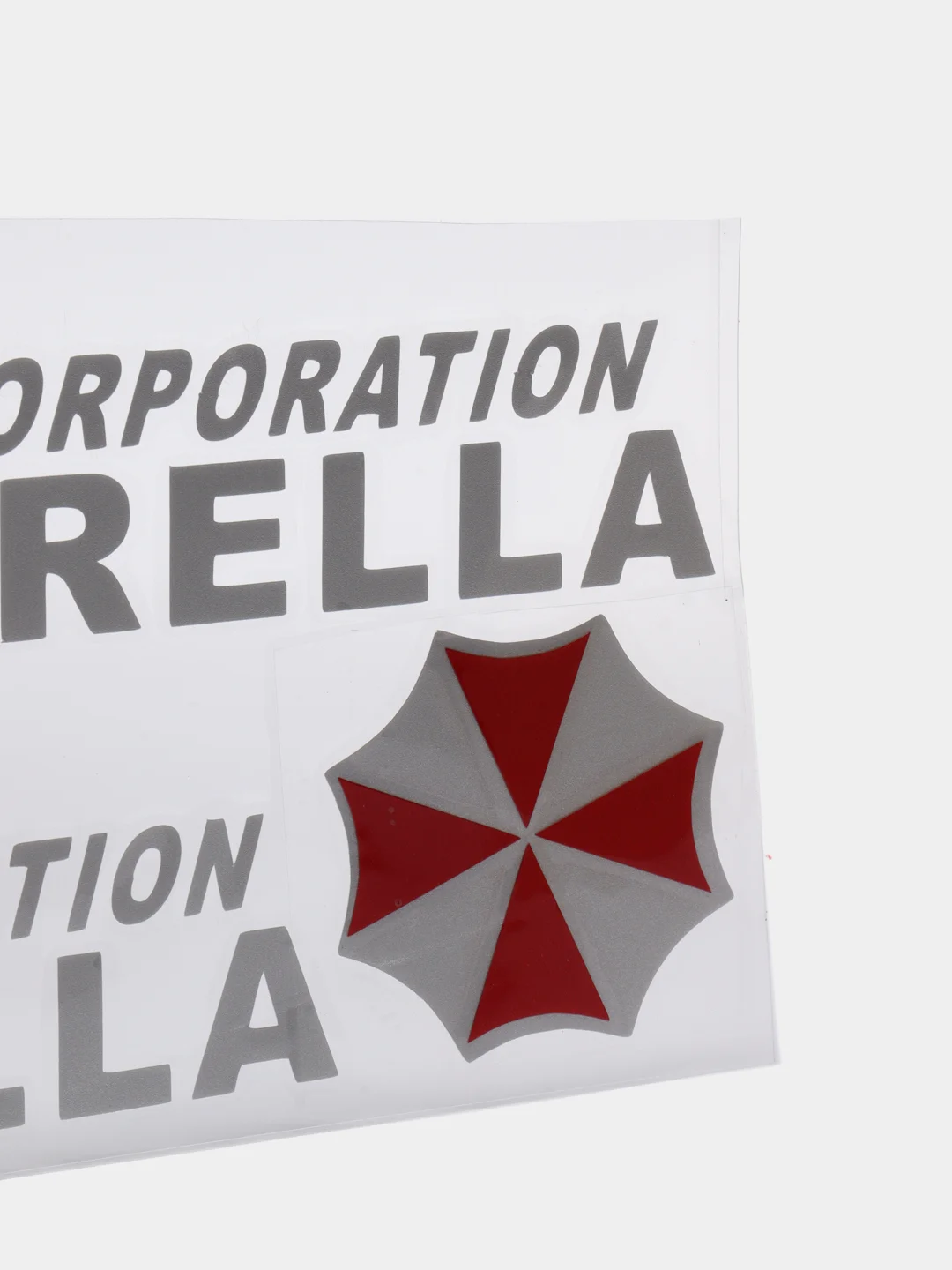 Черный наклейка на авто "Umbrella corporation"