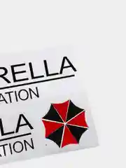 Серый наклейка на авто "Umbrella corporation"