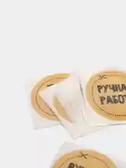 Набор наклеек для бизнеса Ручная работа, 4 х 4 см