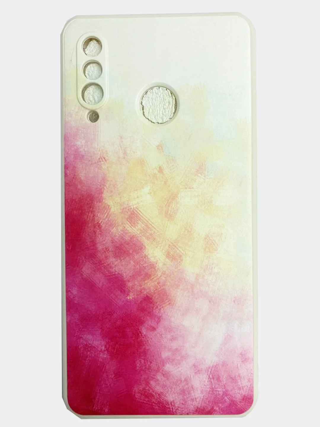 Желтый чехол для Huawei Honor P30 Lite, P 40 Lite, Honor 30, аква