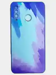 Лавандовый чехол для Huawei Honor P30 Lite, P 40 Lite, Honor 30, аква