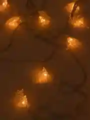 Золотой светодиодная гирлянд, несколько видов, 4 метра