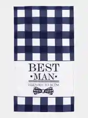 Полотенце из рогожки BEST MAN "Идеален во всем"