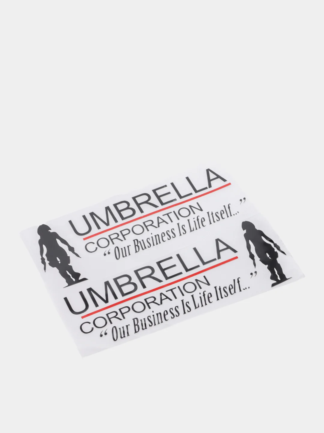 Коралловый наклейка на авто "Umbrella corporation"