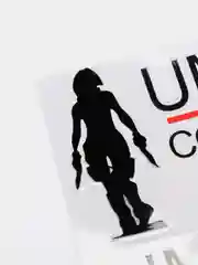 Коралловый наклейка на авто "Umbrella corporation"