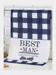 Полотенце из рогожки BEST MAN "Идеален во всем"