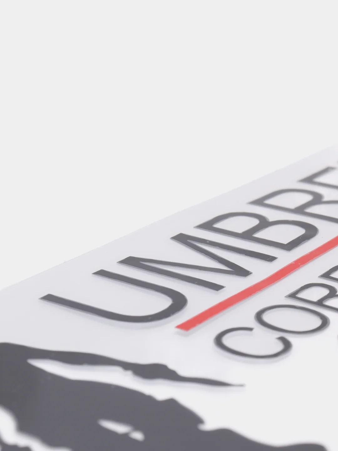 Коралловый наклейка на авто "Umbrella corporation"