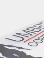 Коралловый наклейка на авто "Umbrella corporation"