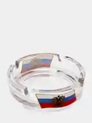 Подарочный набор "Герб на флаге": пепельница и 6 стопок
