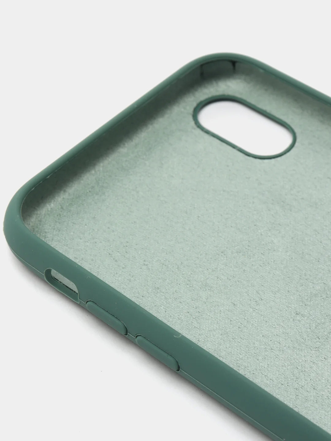 Лесной зеленый чехол Silicone case для iPhone 11/XR/12/7/8/X/XS/6S/Pro/Max,Plus,SE Силиконовый (айфон)