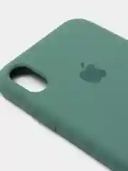 Лесной зеленый чехол Silicone case для iPhone 11/XR/12/7/8/X/XS/6S/Pro/Max,Plus,SE Силиконовый (айфон)