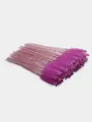 Розовый щеточка для ресниц и бровей, с блёстками, 1 штука