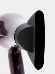 Бордовый фен DELTA DL-0937 черный с бежевым (бордо) 2200Вт турмалиновая ионизация