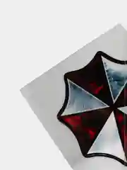 Красный наклейка на авто "Umbrella corporation"