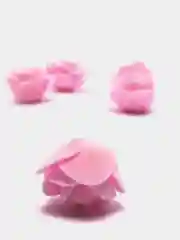 Белый роза из фоамирана 5 шт. Цветы из фоамирана