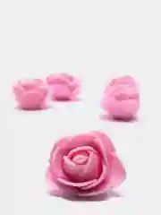 Белый роза из фоамирана 5 шт. Цветы из фоамирана
