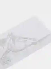 Белый наклейка на автомобиль "Привязанность двух лошадей"