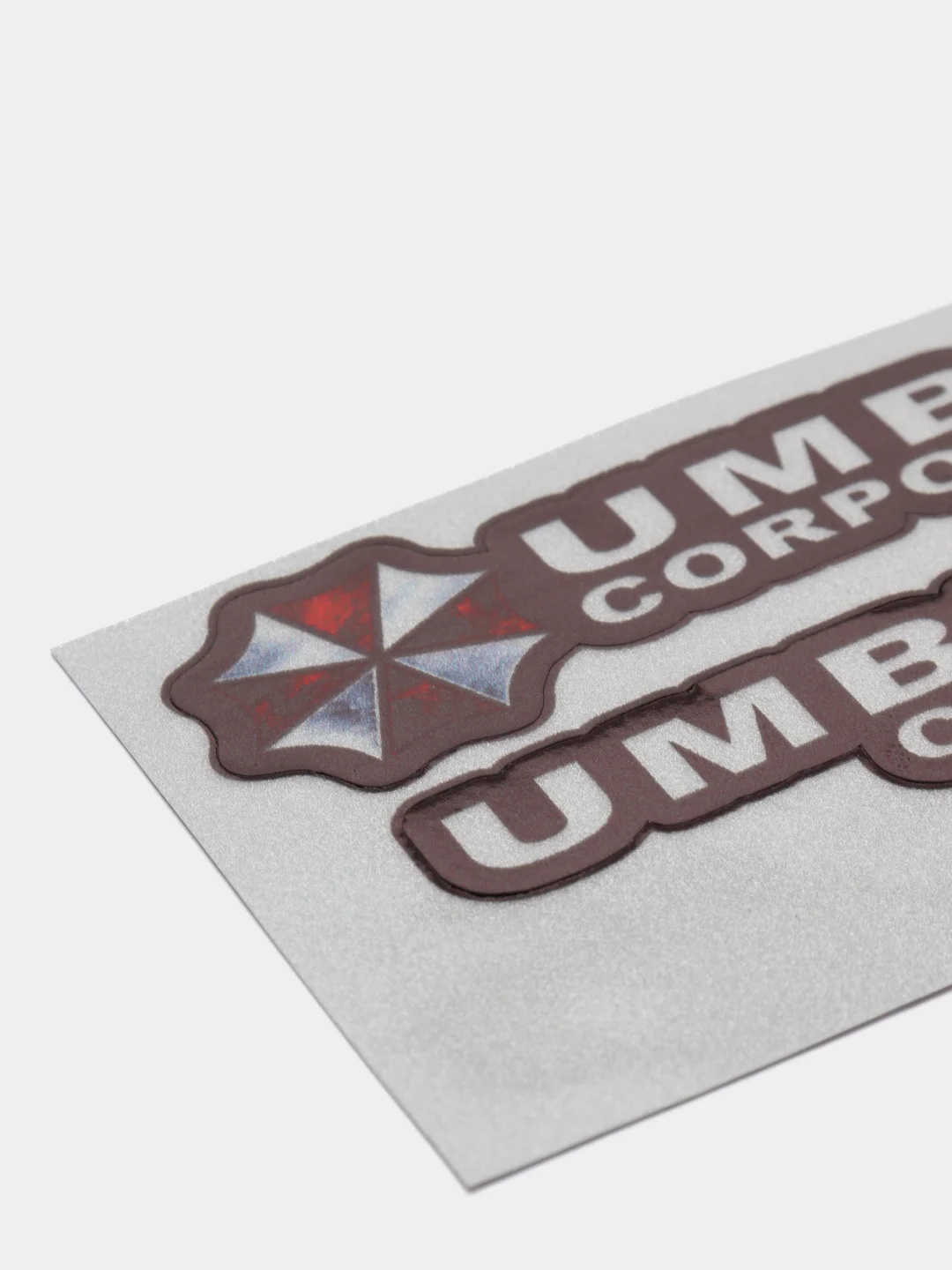 Серый наклейка на авто "Umbrella corporation"