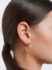 Золотой серьги КОЛЬЦА