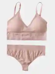 Конфетный комплект нижнего белья Le Charme, бесшовное, рубчик