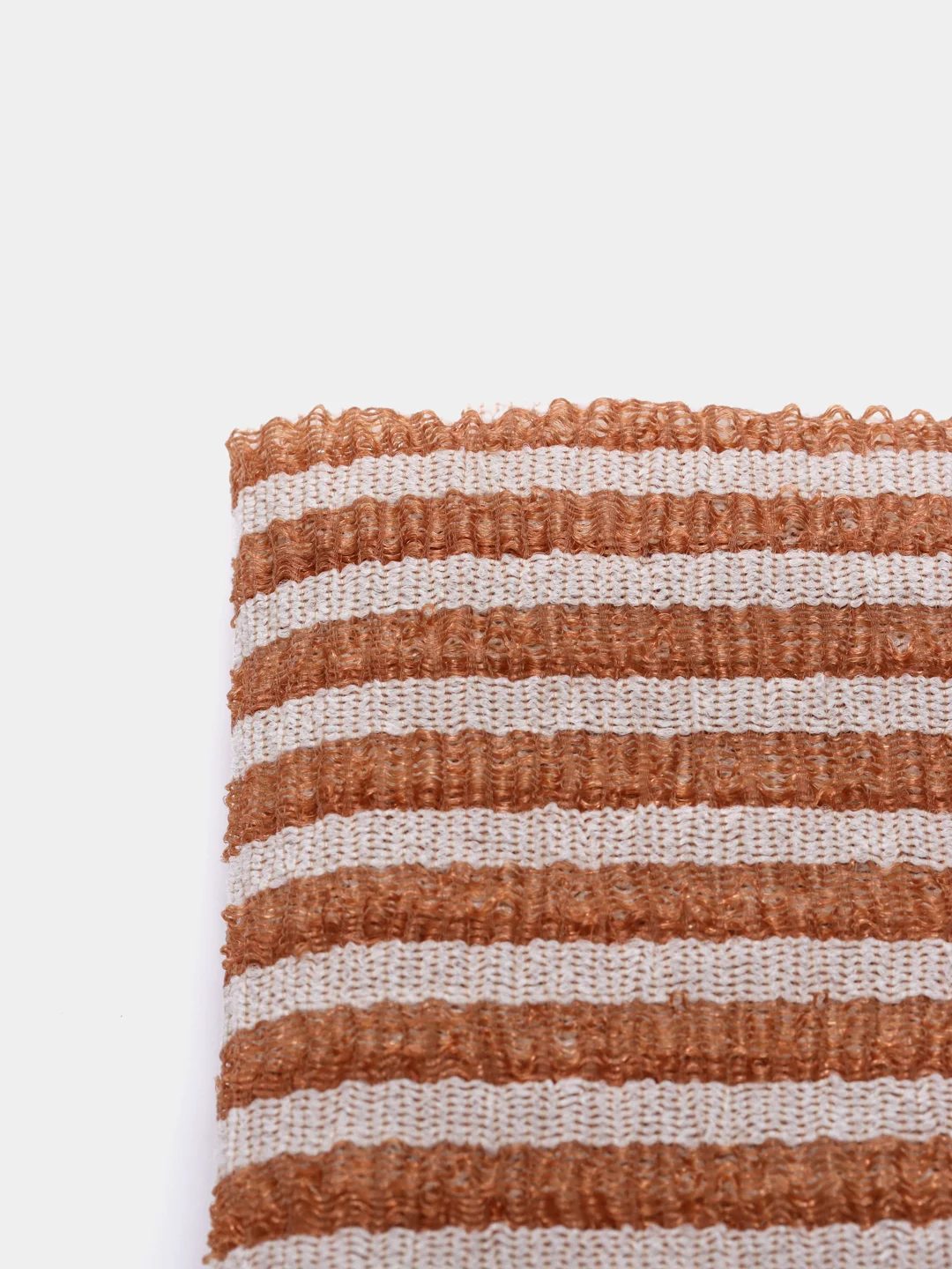 Коричневый мочалка японская умеренной жесткости ECONEXT microfiber Швеция 30х100см