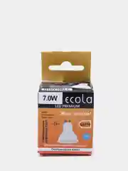 Cветодиодный рефлектор GU10 ecola 7w 4200к, холодный белый