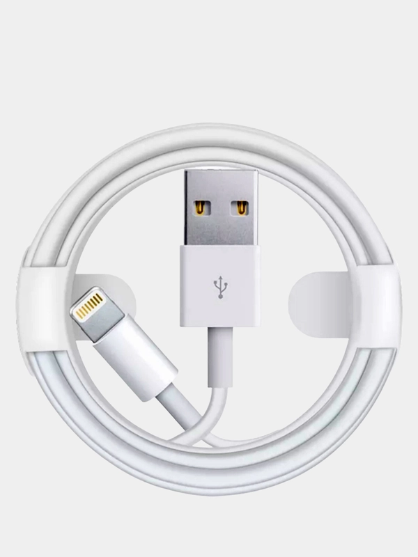 Кабель lightning для iPhone 7 / 8 / X / 11/ iPad, 1 метр