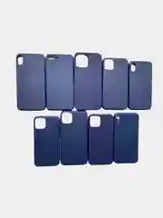 Темно-синий чехол магнитный для Apple iPhone