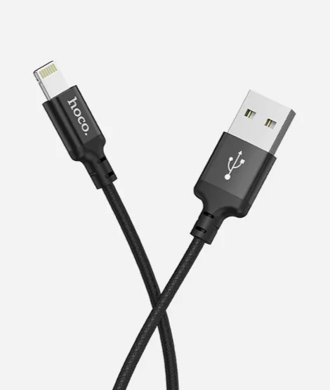 Красный кабель HOCO X14 Lightning, Micro-USB для android Type-C