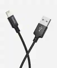 Красный кабель HOCO X14 Lightning, Micro-USB для android Type-C