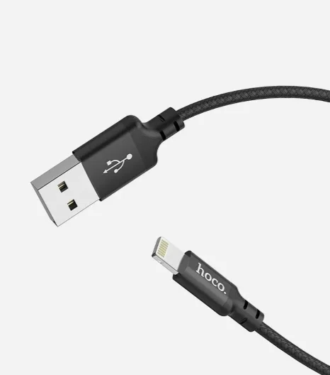 Красный кабель HOCO X14 Lightning, Micro-USB для android Type-C