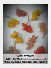 Коралловый 2 шт, заколка краб для волос. 3 см. Маленькие крабики заколки для волос