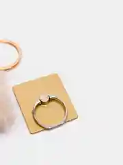 Подарочный набор для женщин/ Набор 8 марта/ Подставка для телефона кольцо и брелок