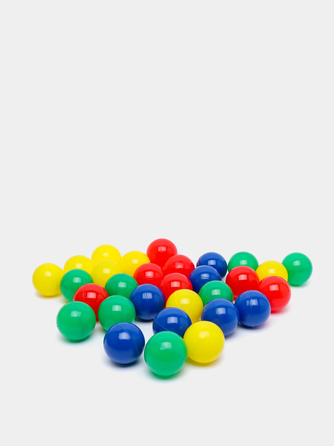 Шарики для сухих бассейнов Green Plast набор 30 штук разноцветные диаметр 7 см.